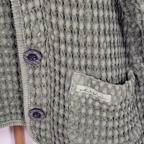 Mod-O-Doc Waffle‎ Knit Cotton Jacket - Picture 6 of 10